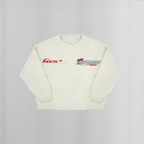 RACING CLUB Oversized Sweatshirt BADGES