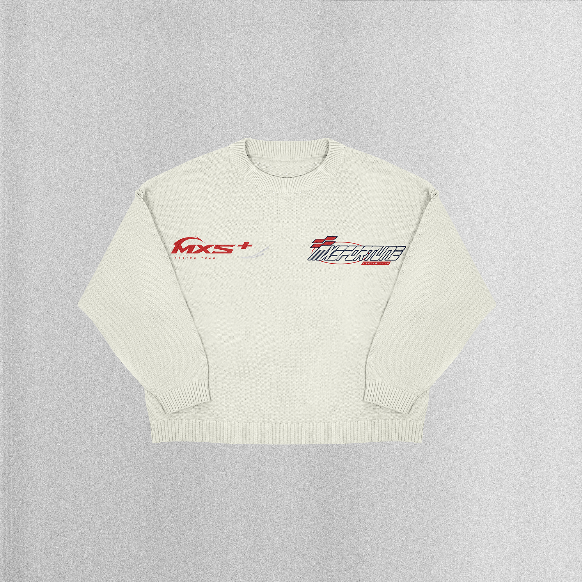 RACING CLUB Oversized Sweatshirt BADGES