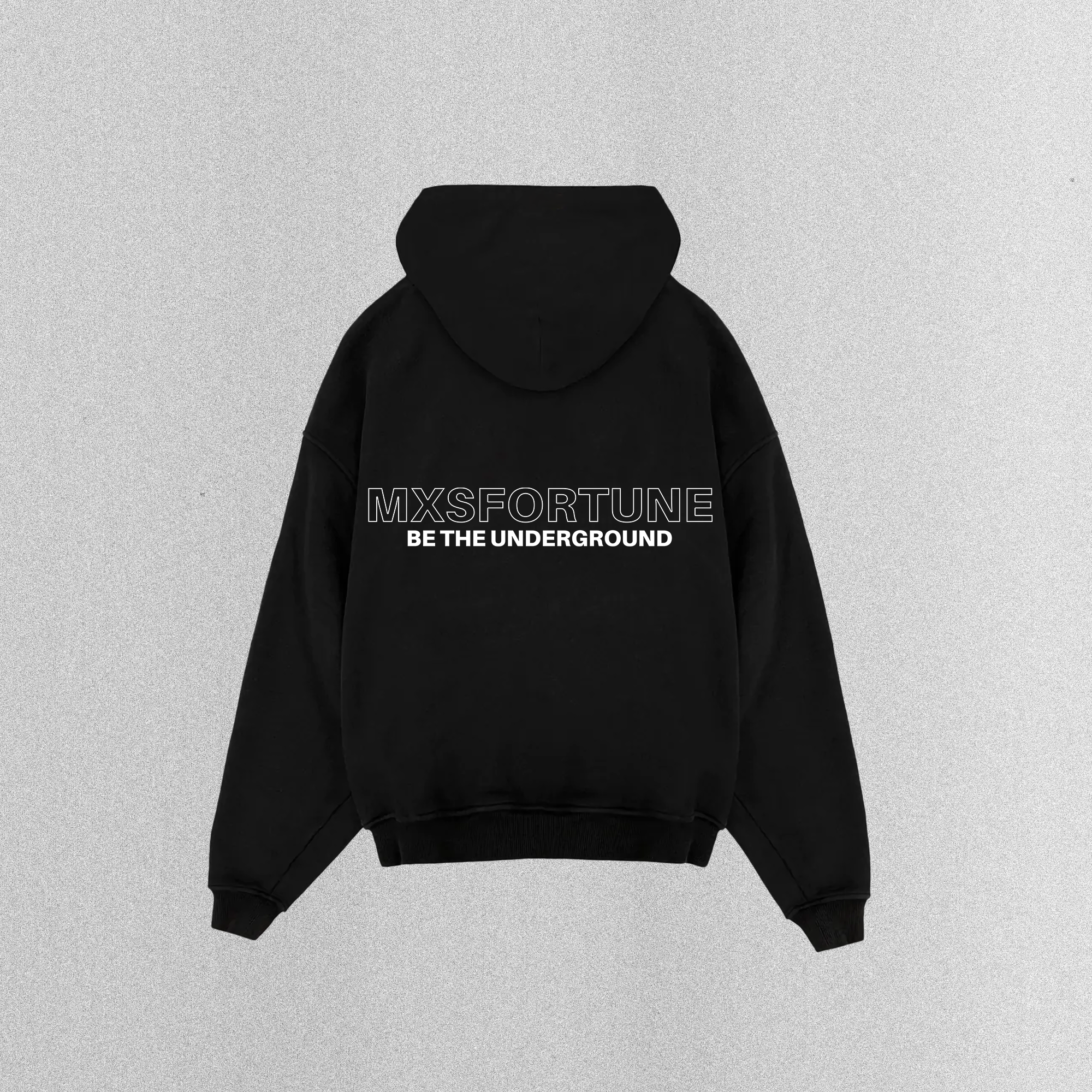 MXS Oversized Hoodie BE THE UNDERGROUND