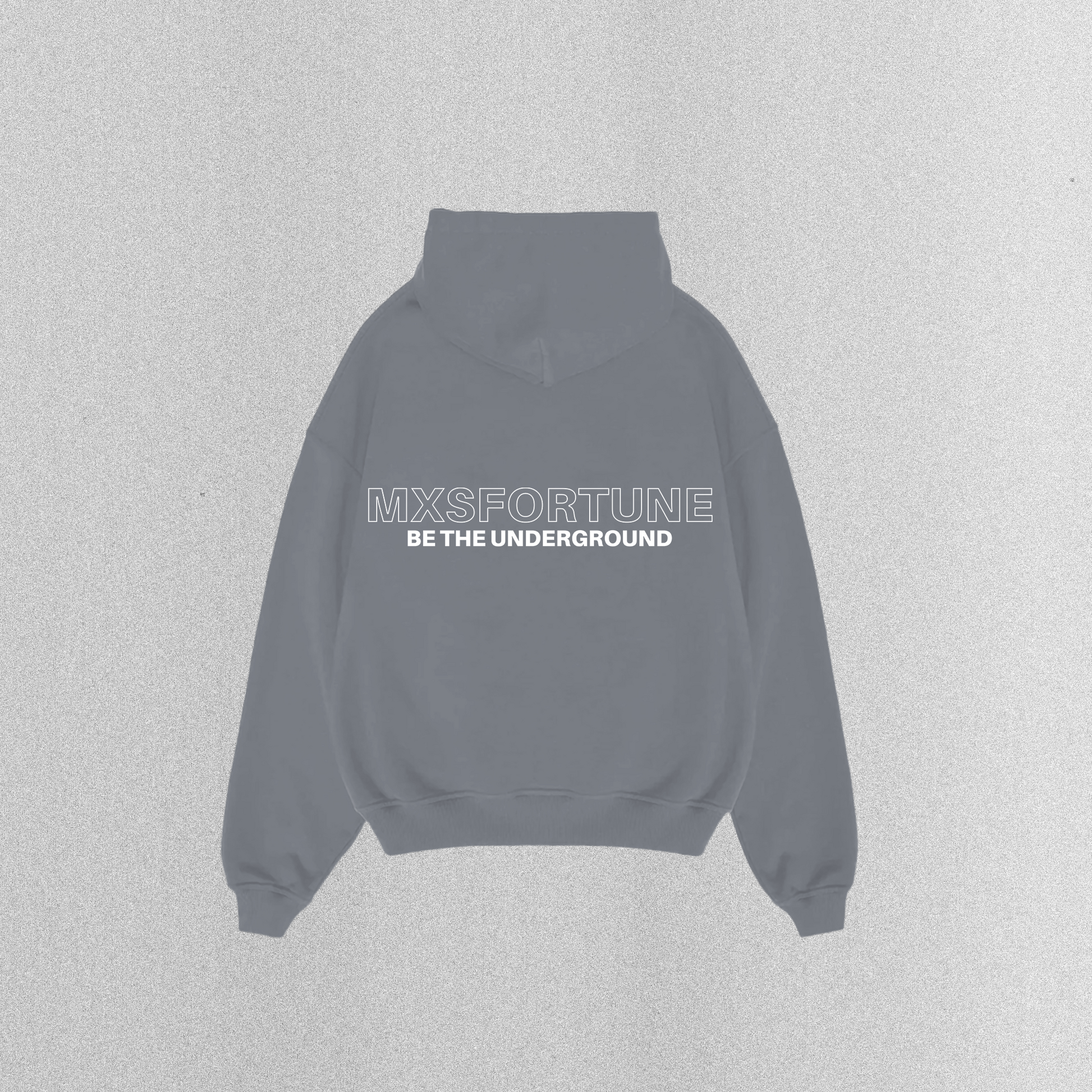 MXS Oversized Hoodie BE THE UNDERGROUND