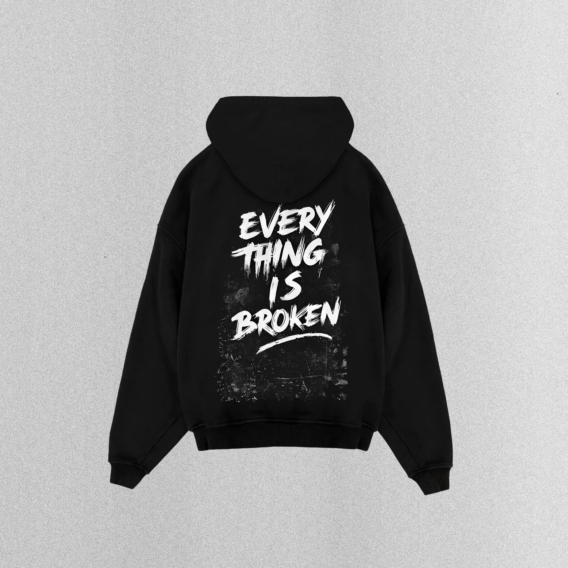 MXS Oversized Hoodie EVERYTHING IS BROKEN