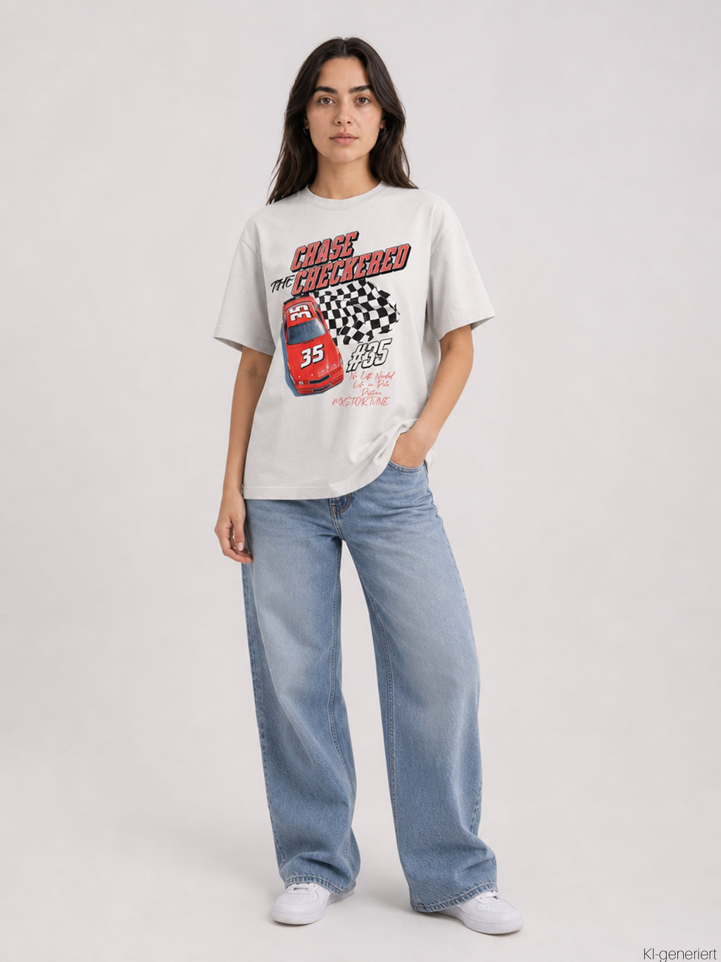 SLIPSTREAM Oversized Shirt Checkered