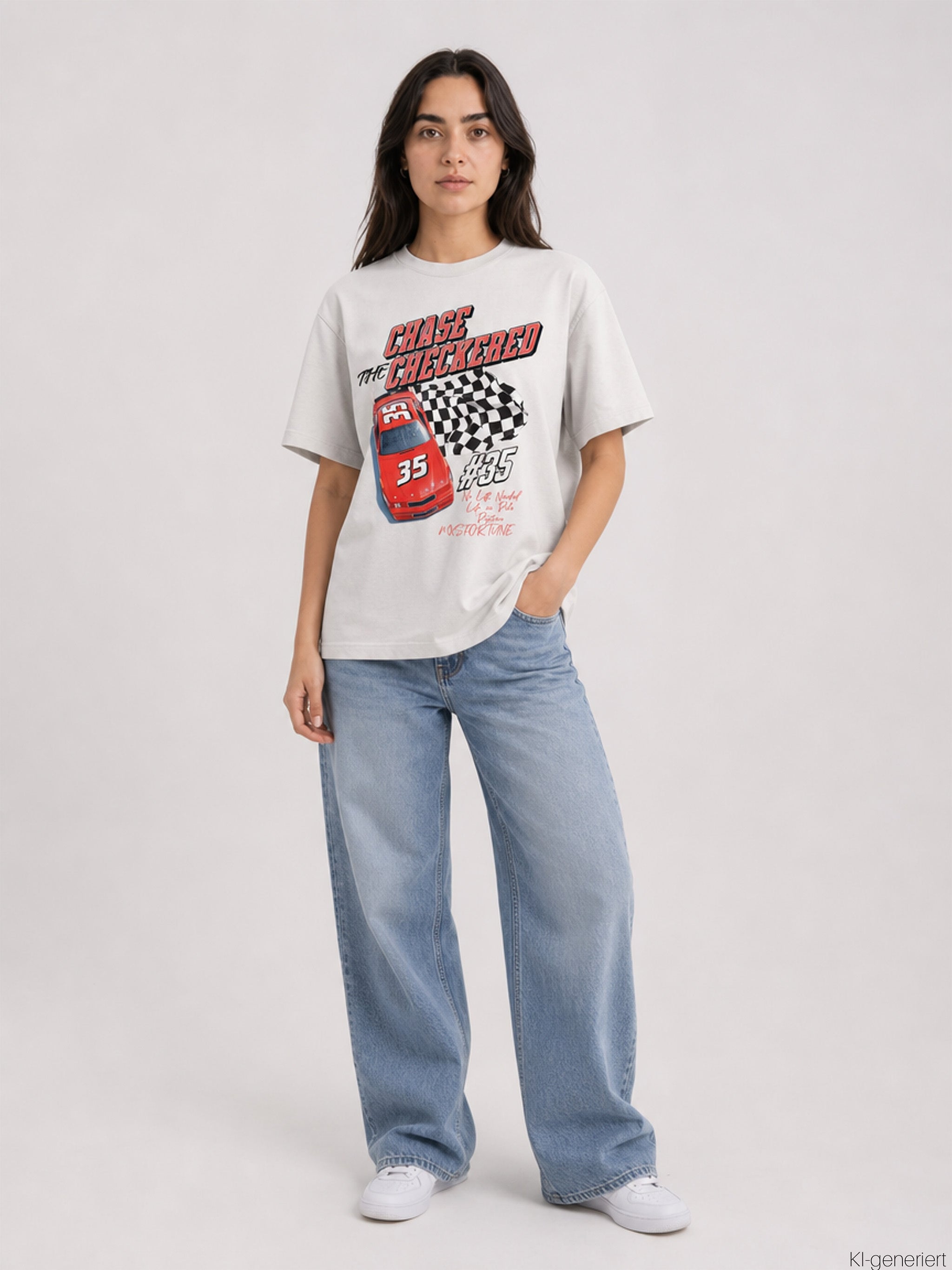 SLIPSTREAM Oversized Shirt Checkered