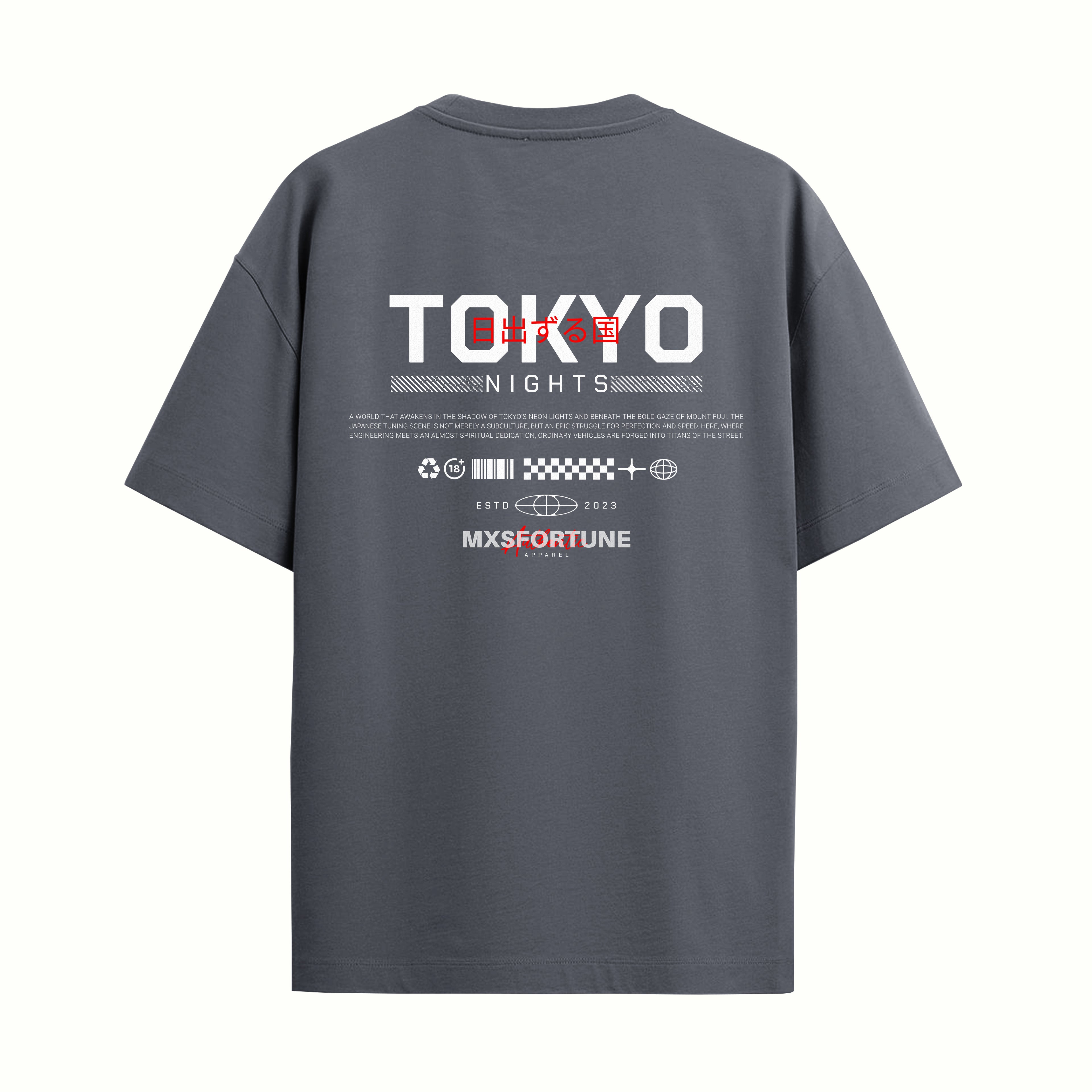 TOKYO NIGHTS Oversized Shirt Japan