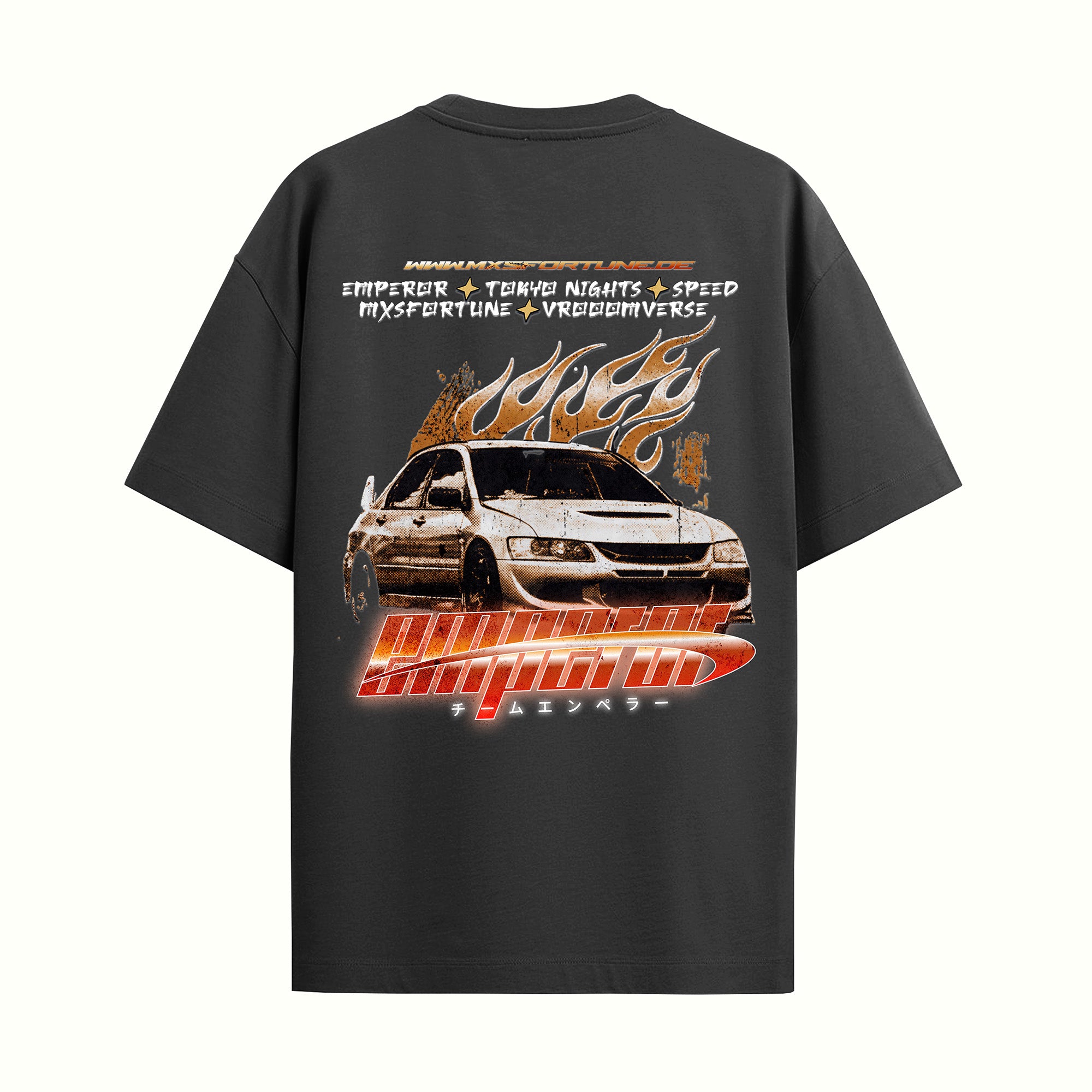 TOKYO NIGHTS Oversized Shirt MXS x VrooomVerse