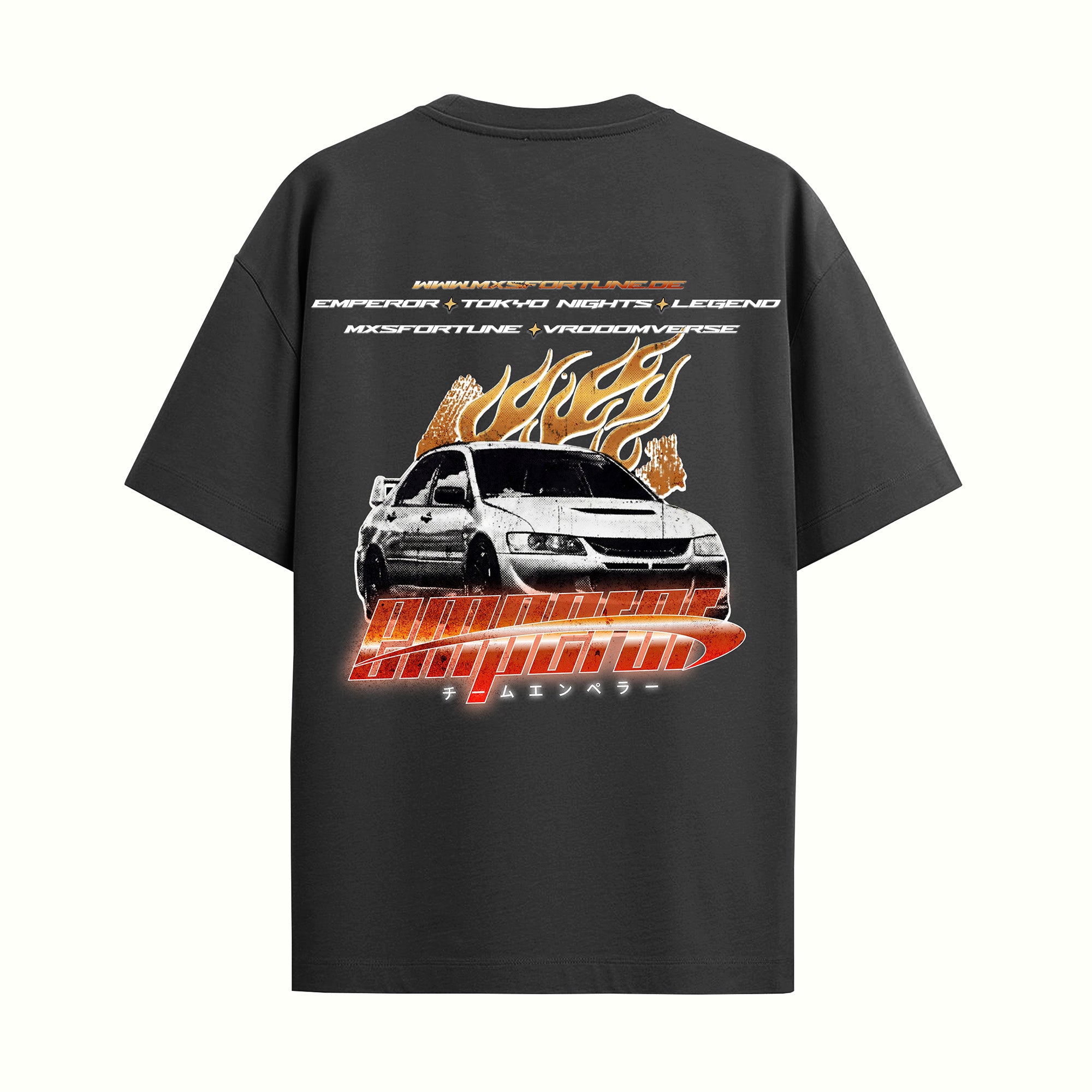 TOKYO NIGHTS Oversized Shirt MXS x VrooomVerse