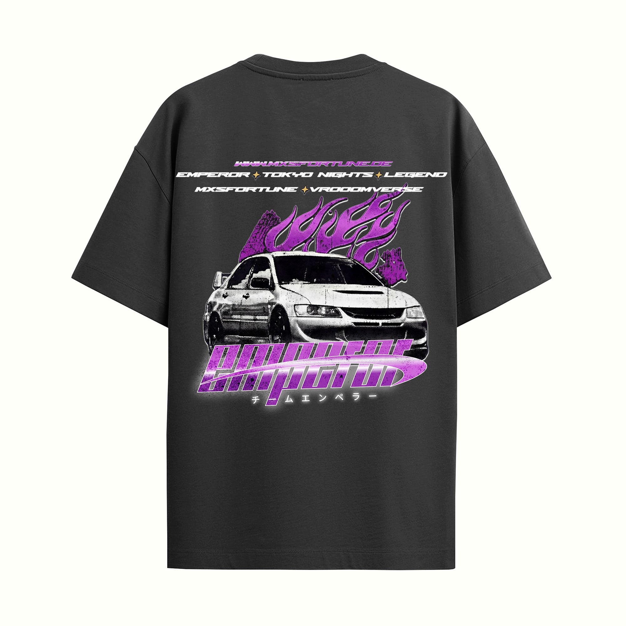 TOKYO NIGHTS Oversized Shirt MXS x VrooomVerse