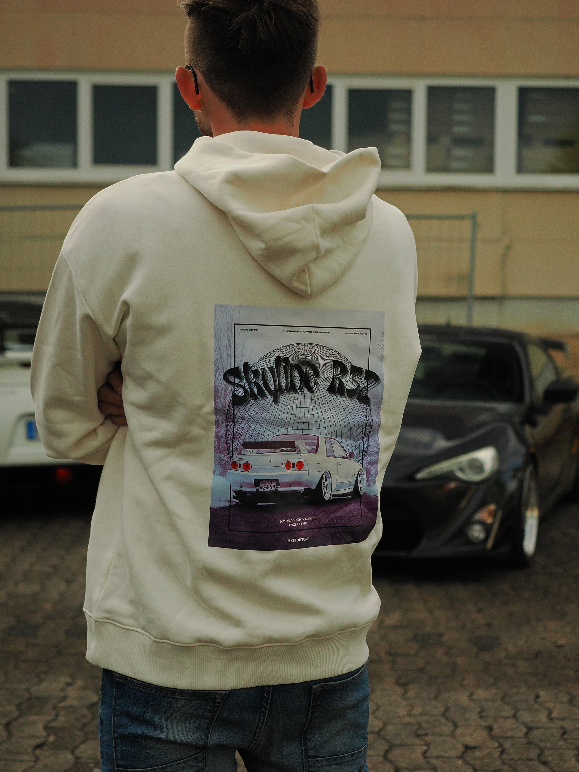 RACING CLUB Oversized Hoodie SKYLINE