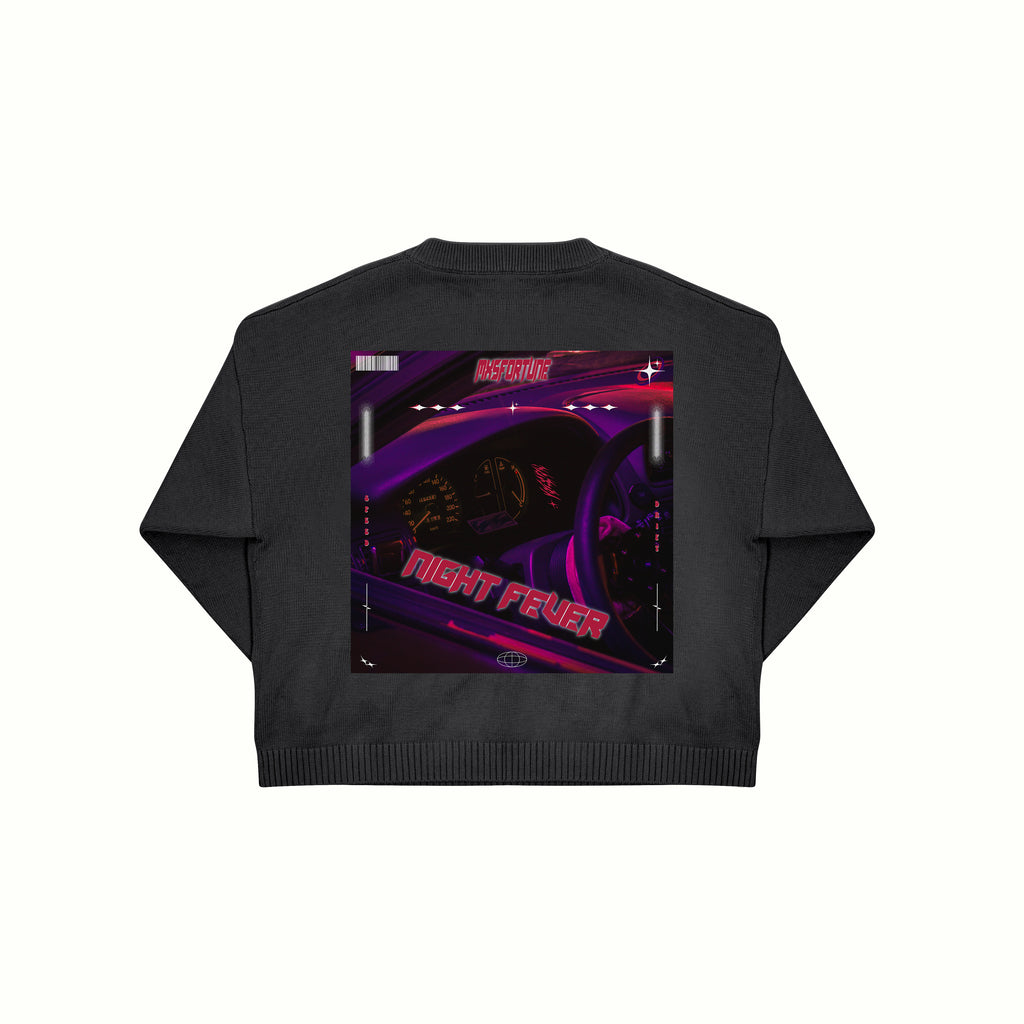 TOKYO NIGHTS Oversized Sweatshirt Night Fever
