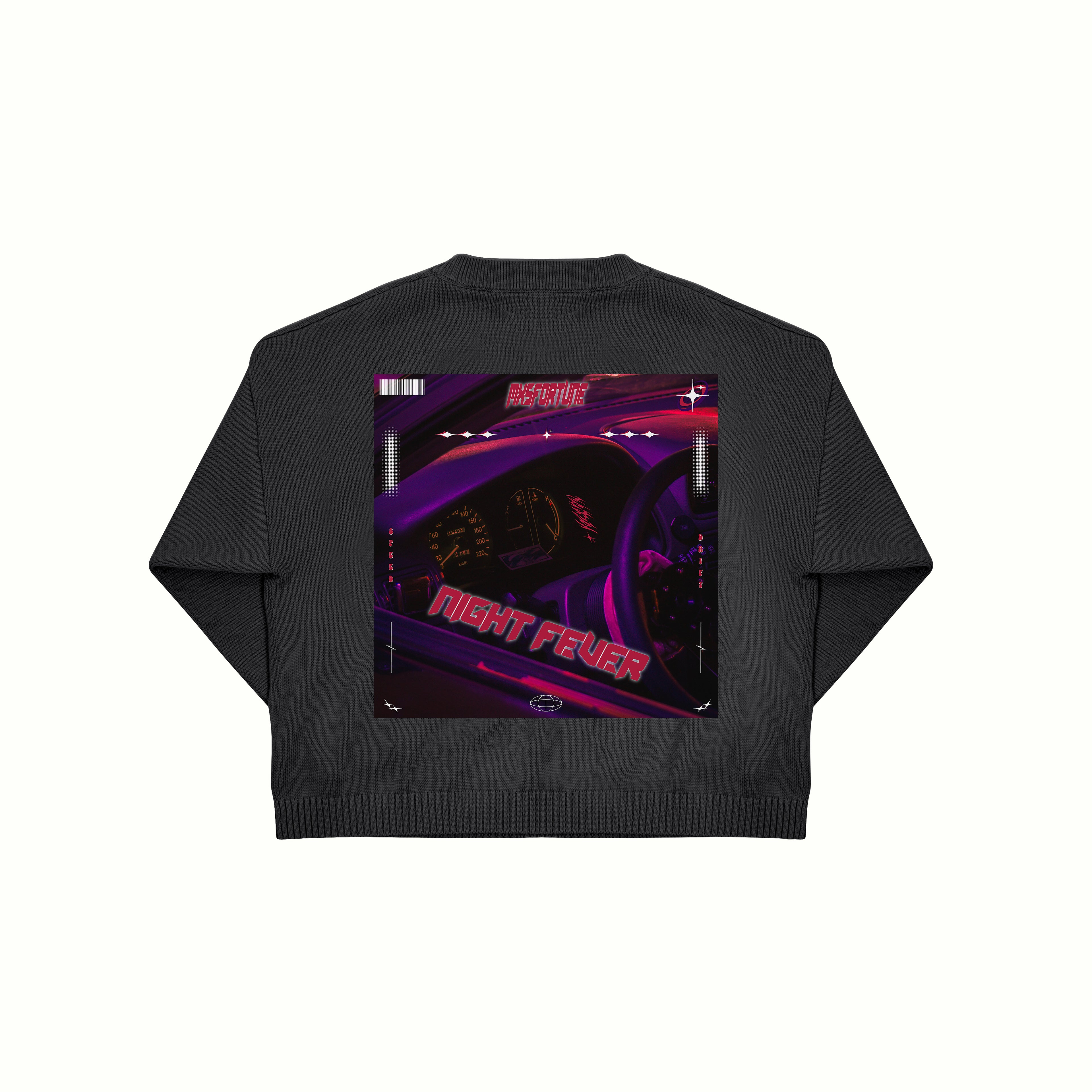 TOKYO NIGHTS Oversized Sweatshirt Night Fever