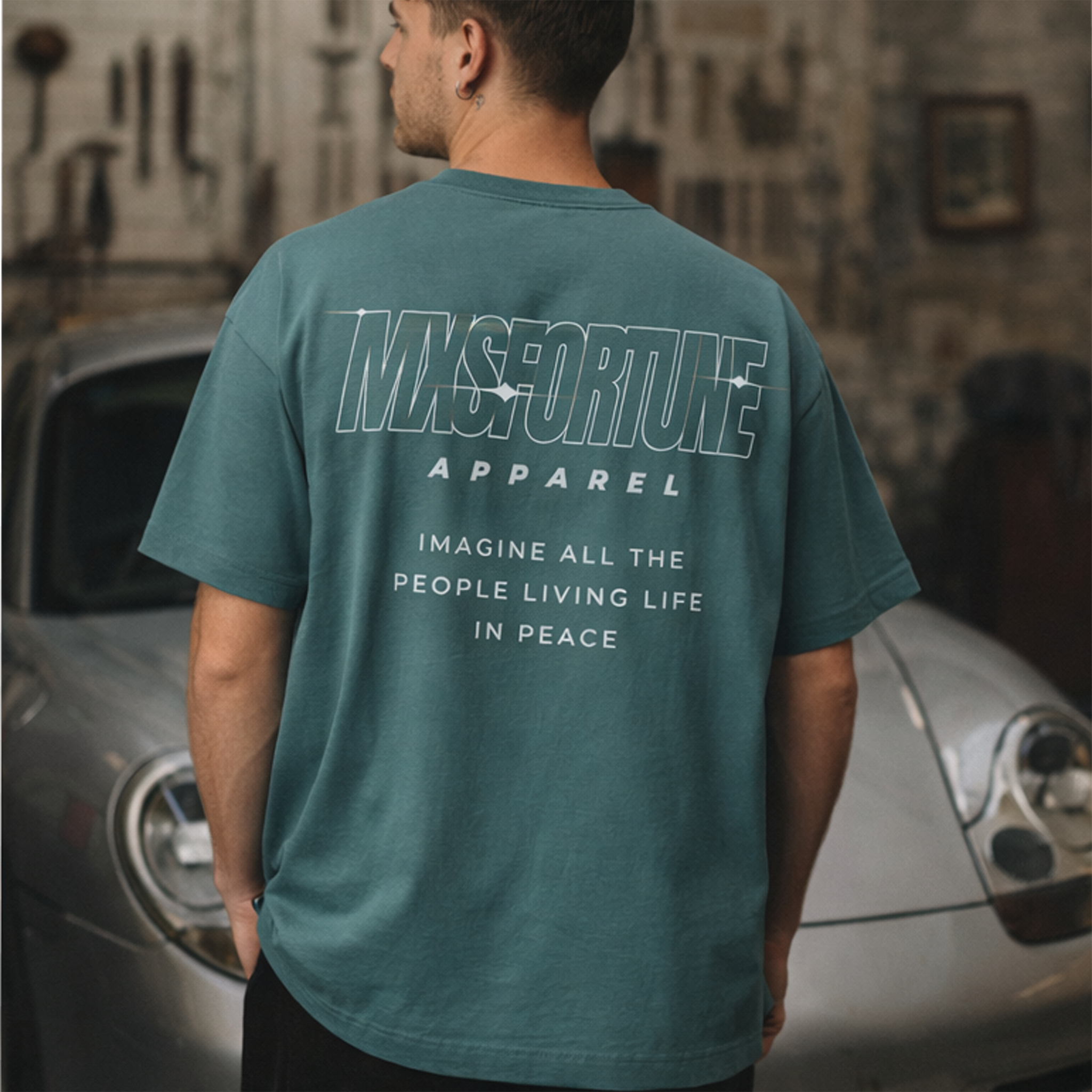 PATINA Oversized Shirt Peace