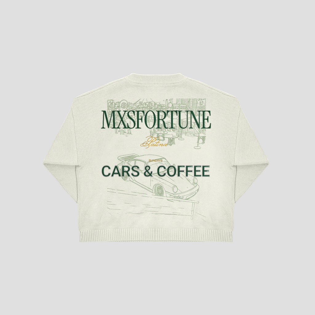 PATINA Oversized Sweatshirt Cars & Coffee