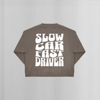 RACING CLUB Oversized Sweatshirt FAST DRIVER