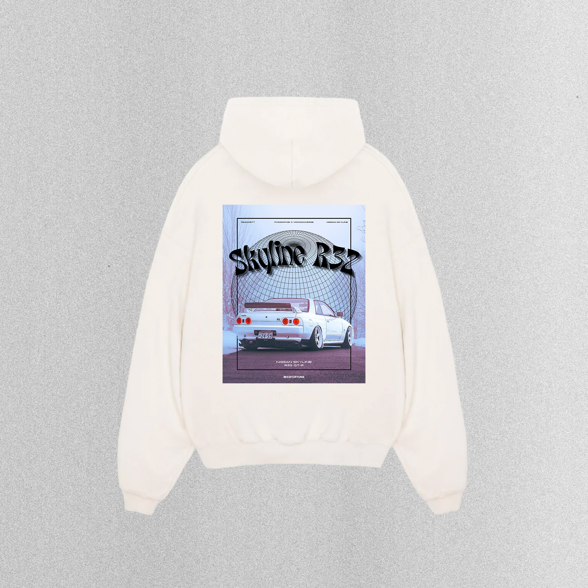 RACING CLUB Oversized Hoodie SKYLINE