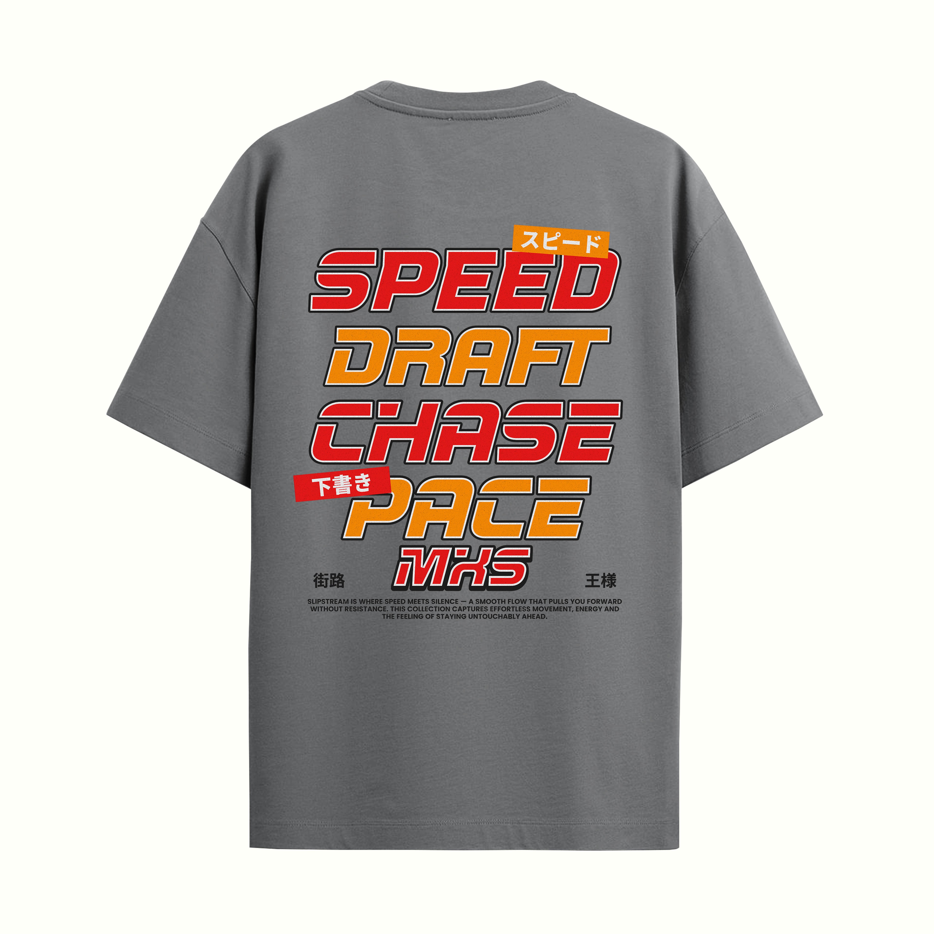 SLIPSTREAM Oversized Shirt Speed Anger