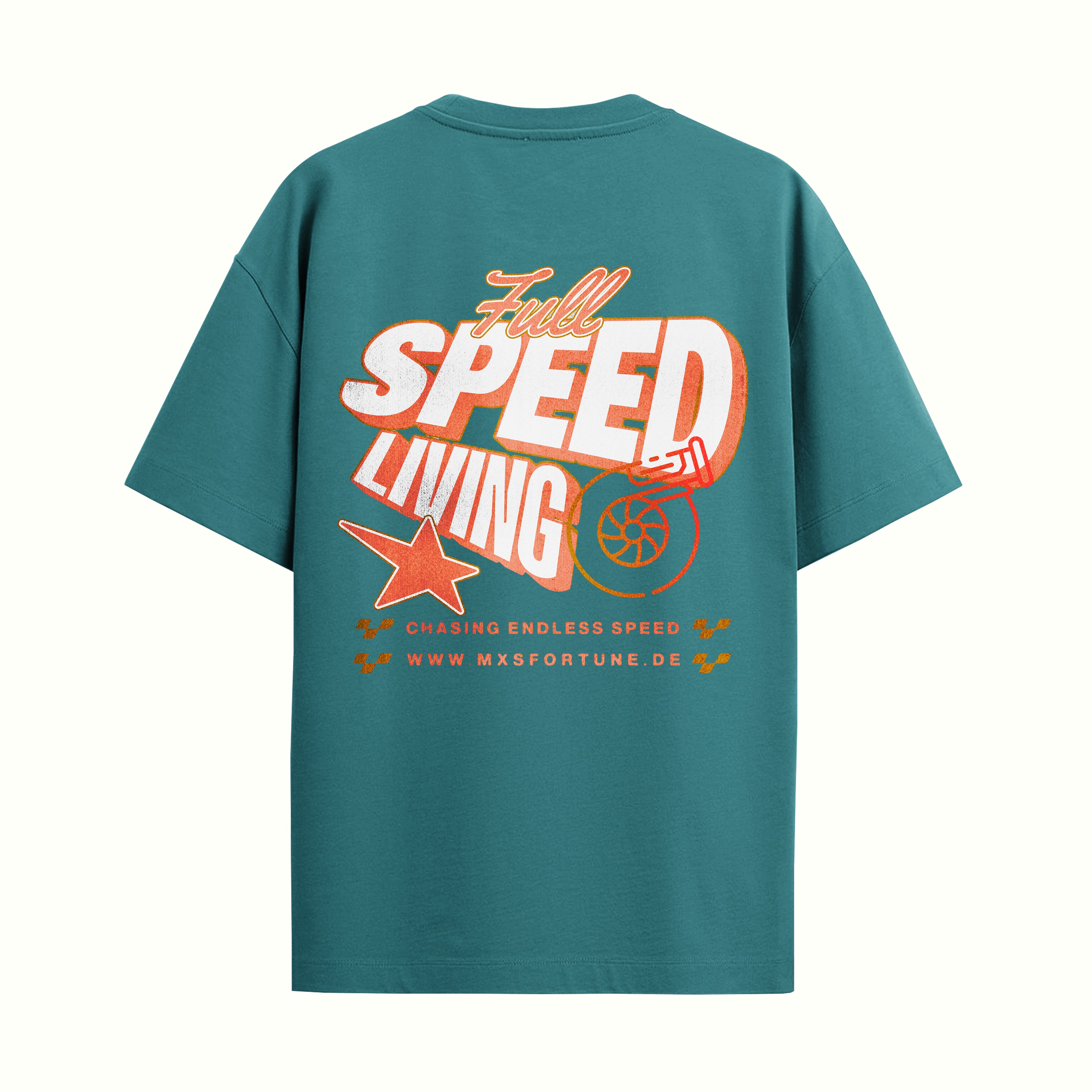 SLIPSTREAM Oversized Shirt Speed Living