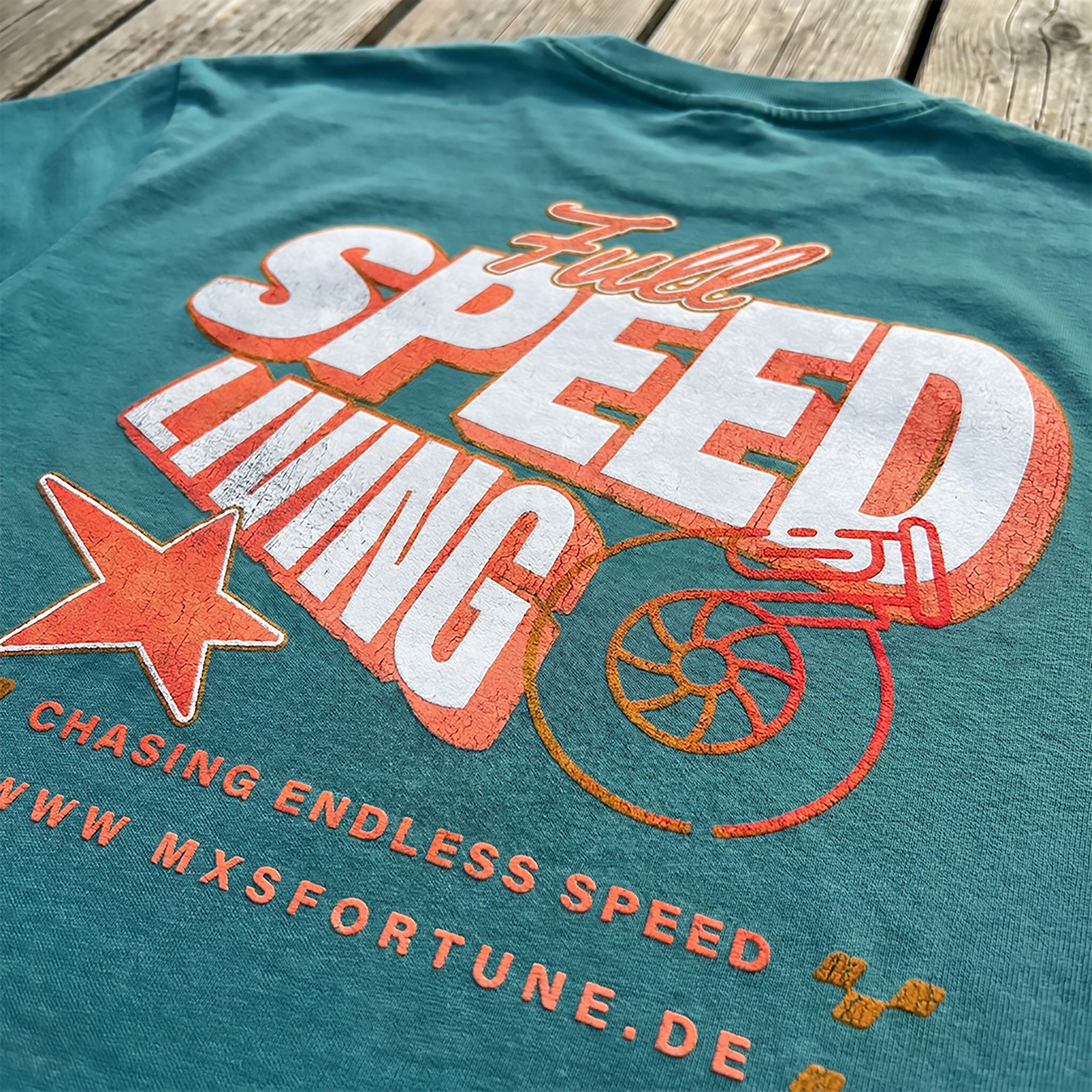 SLIPSTREAM Oversized Shirt Speed Living