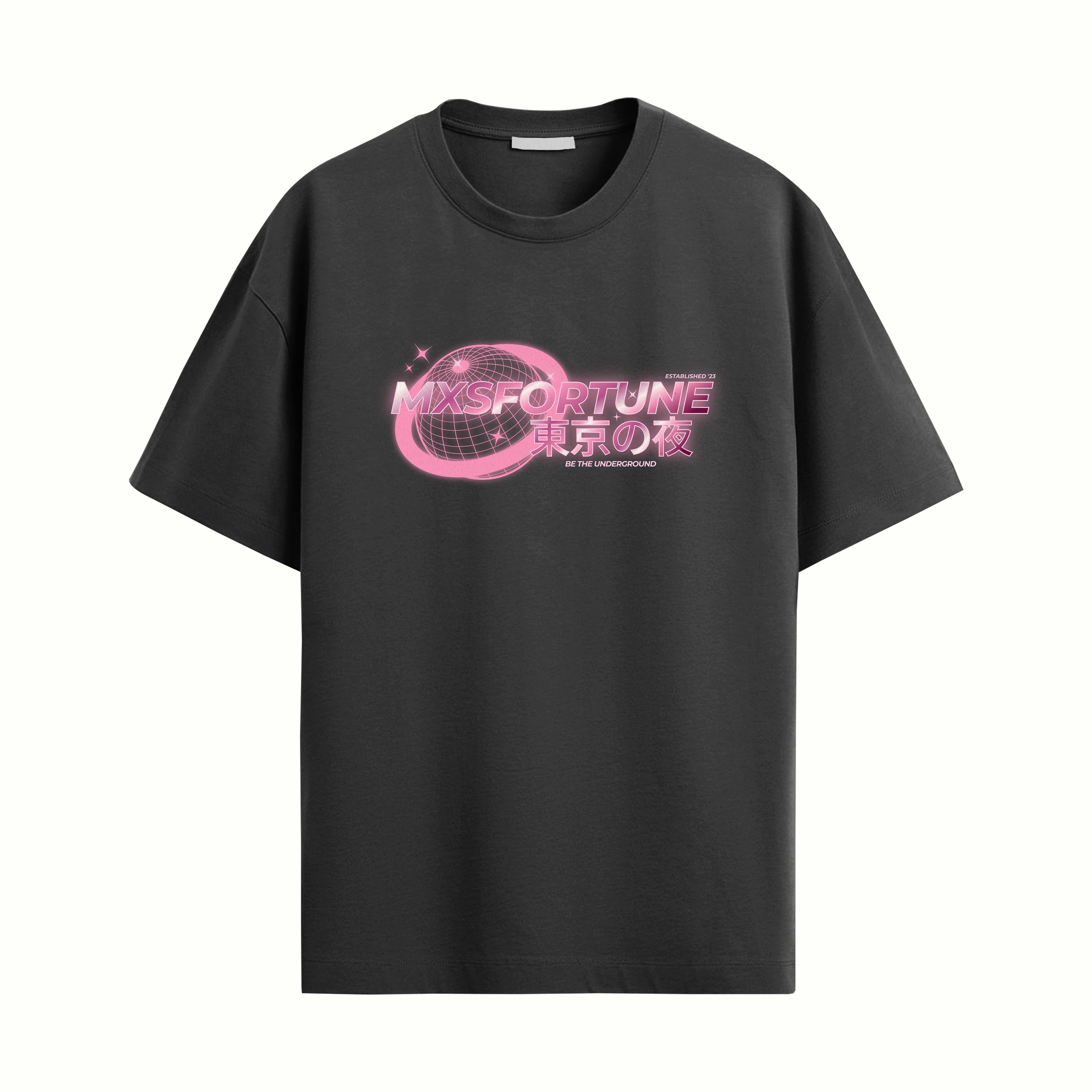 TOKYO NIGHTS Oversized Shirt Supra