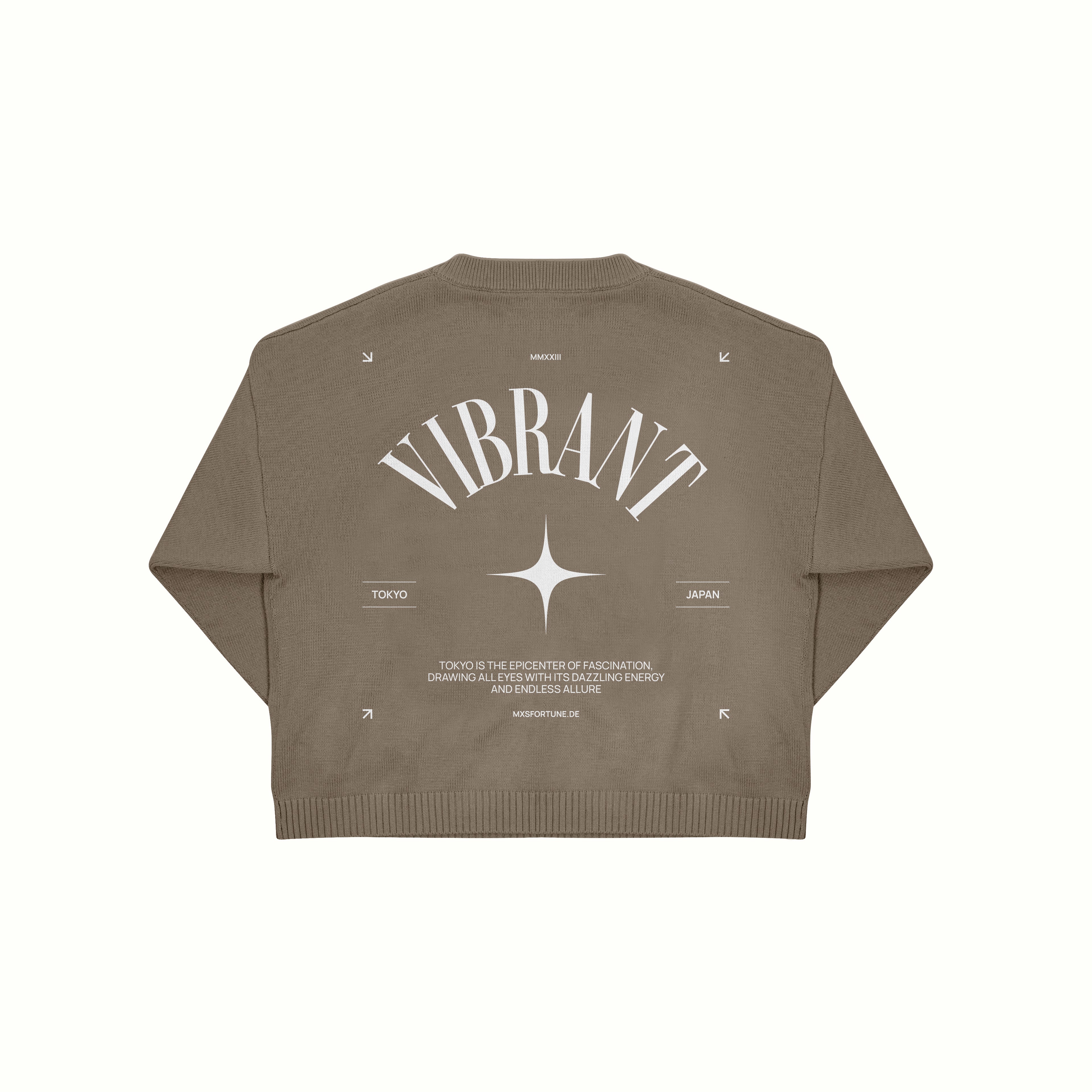 TOKYO NIGHTS Oversized Sweatshirt Vibrant